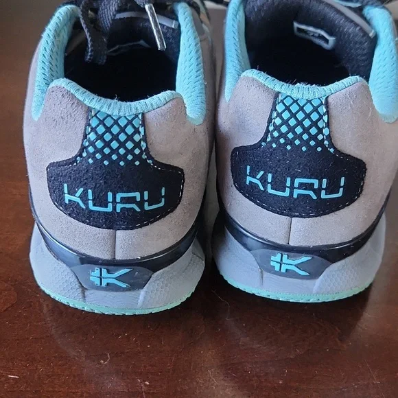 Kuru Quamtum Womens Gray Glacial Blue Shoes Size 7.5 - Picture 6 of 13